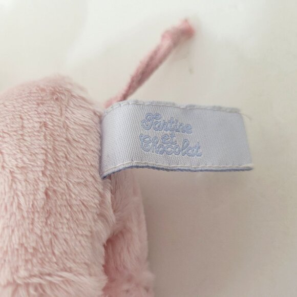 Pink Plush Elephant Toy By Tartine Et Chocolat Ferdinand - Picture 6 of 7
